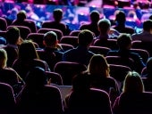 Audience at conference hall.