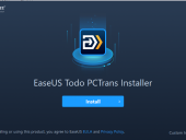 EaseUS Todo PCTrans Installer wizard