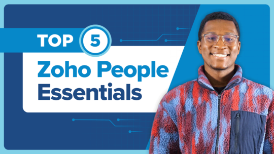 Zoho People essentials